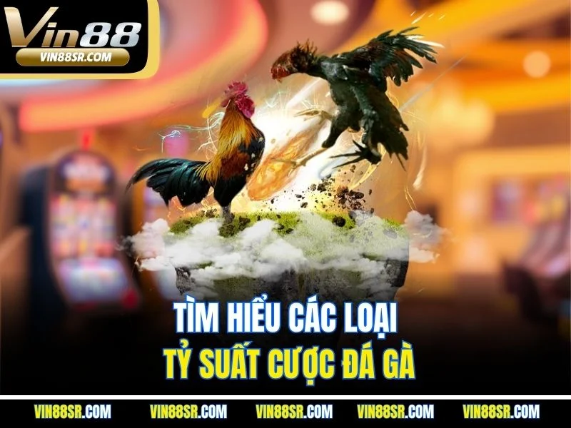 Tìm hiểu các loại tỷ suất cược đá gà